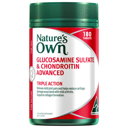 Natures Own NATURES OWN TAB GLUCOSAMINE SULFATE & CHONDROITIN ADVANCED