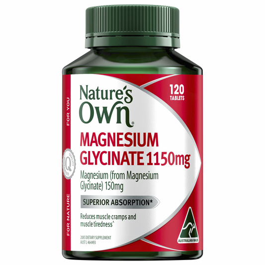 NATURES OWN TAB MAGNESIUM GLYCINATE 1150MG