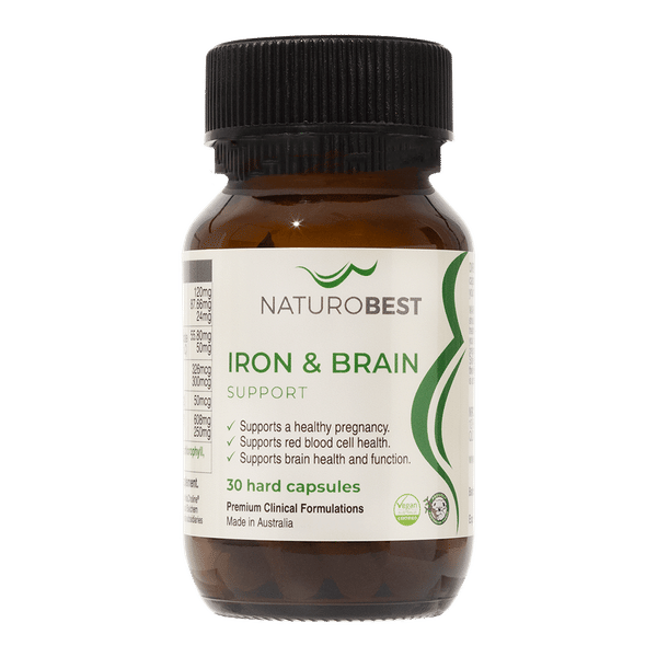 NaturoBest Iron & Brain Support 30 caps