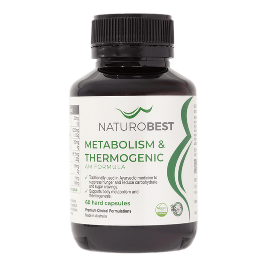 NaturoBest Metabolism & Thermogenic AM Formula 60 caps
