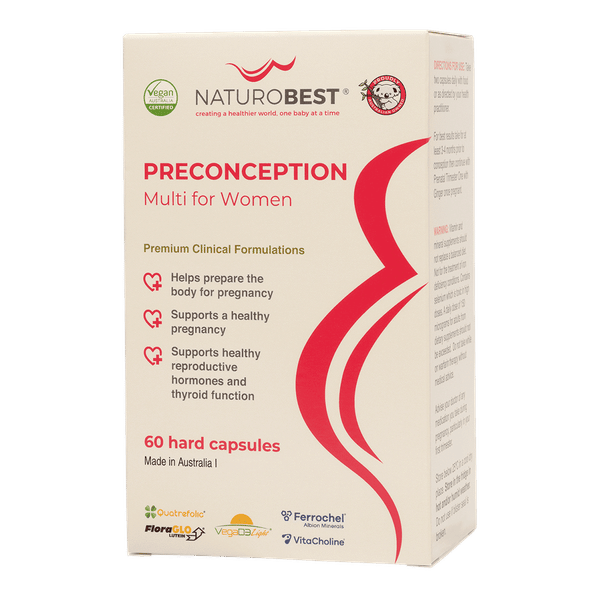 NaturoBest Preconception Multi for Women 60 caps
