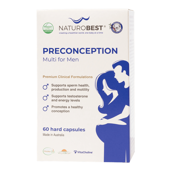 NaturoBest Preconception Multi for Men 60 caps