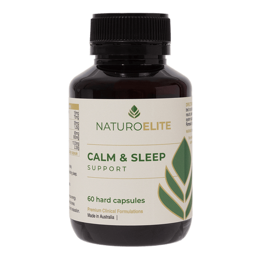 NaturoElite Calm & Sleep Support 60 caps