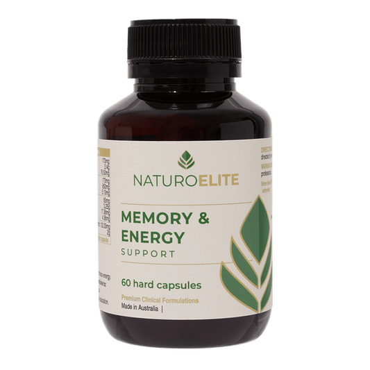 NaturoElite Memory & Energy Support 60 caps