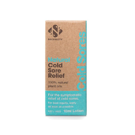 Necessity Necessity Natural Cold Sore Relief Lotion 10ml SELL THROUGH