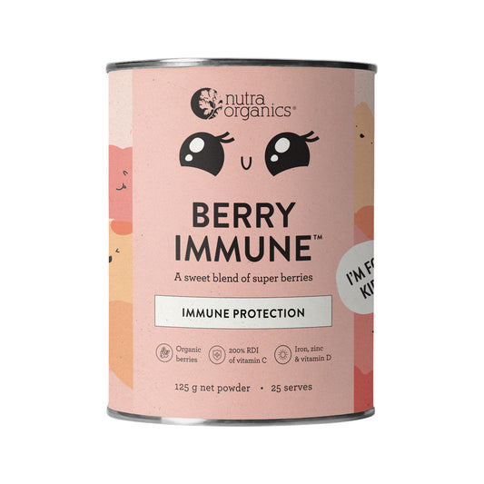Nutra Naturals Nutra Organics Berry Immune 125g