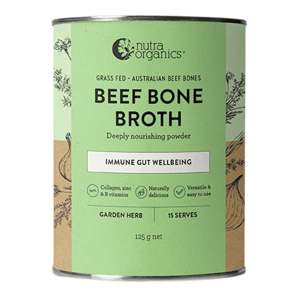 Beef Bone Broth Garden Herb