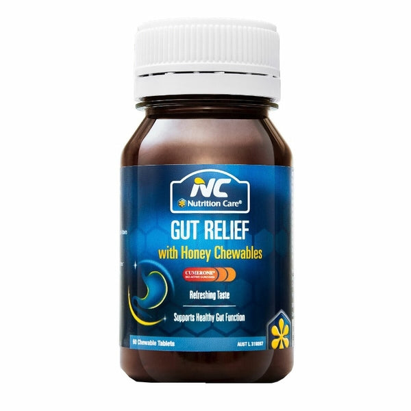 NC Nutrition Care Gut Relief With Honey Chewables 60 tabs