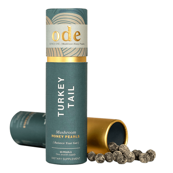 Ode Health Turkey Tail Honey Pearls 90 pearls