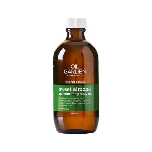 Oil Garden Oil Garden Moisturising Body Oil Sweet Almond 200ml