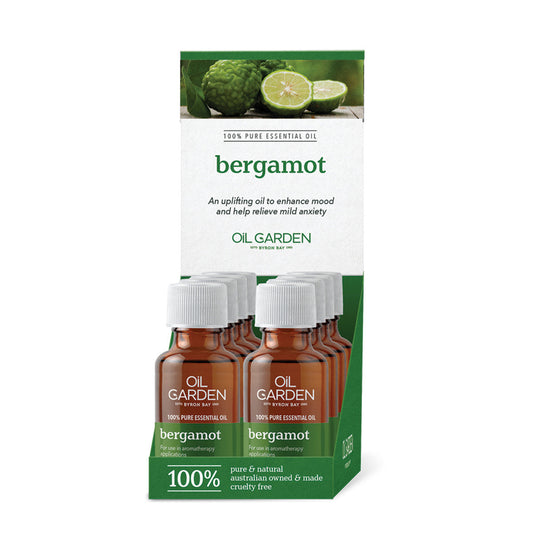 Oil Garden Oil Garden Essential Oil Bergamot 25ml x 8 Display