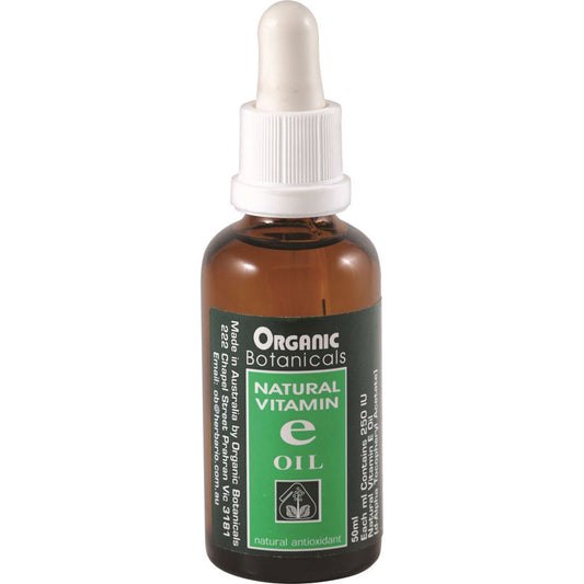 Organic Botanicals Organic Botanicals Natural Vitamin E Oil 50ml
