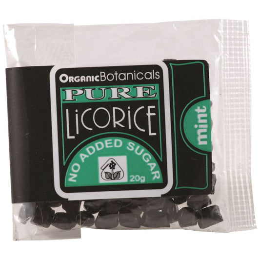 Organic Botanicals Organic Botanicals Pure Licorice Mint Bag 20g