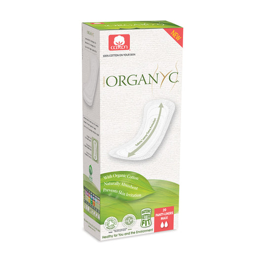 Organyc Organyc Organic Liners (Flat) Extra Long Light Flow x 20 Pack
