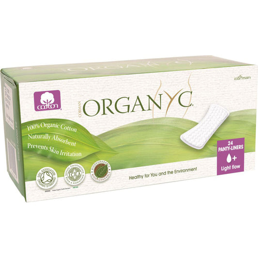 Organyc Organyc Organic Liners (Flat) Light Flow x 24 Pack