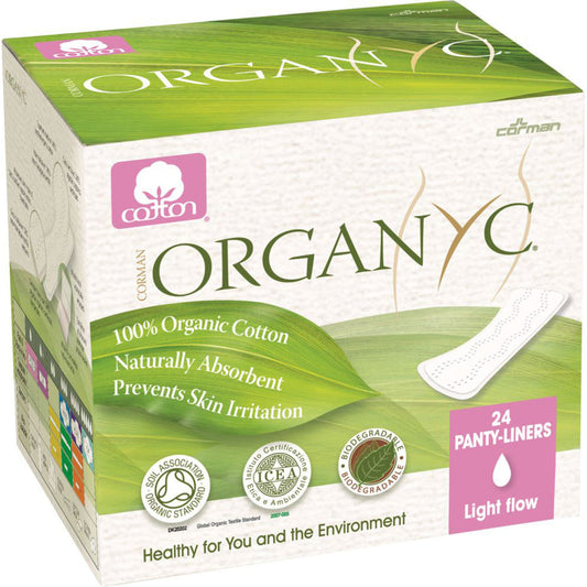 Organyc Organyc Organic Liners (Folded) Light Flow x 24 Pack