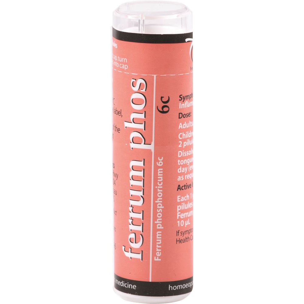 Owen Homoeopathics Ferrum Phos 6C 120 pilules