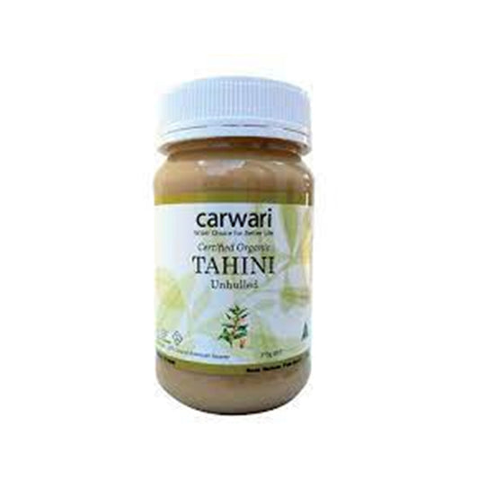Carwari Carwari Organic Tahini Unhulled 375g