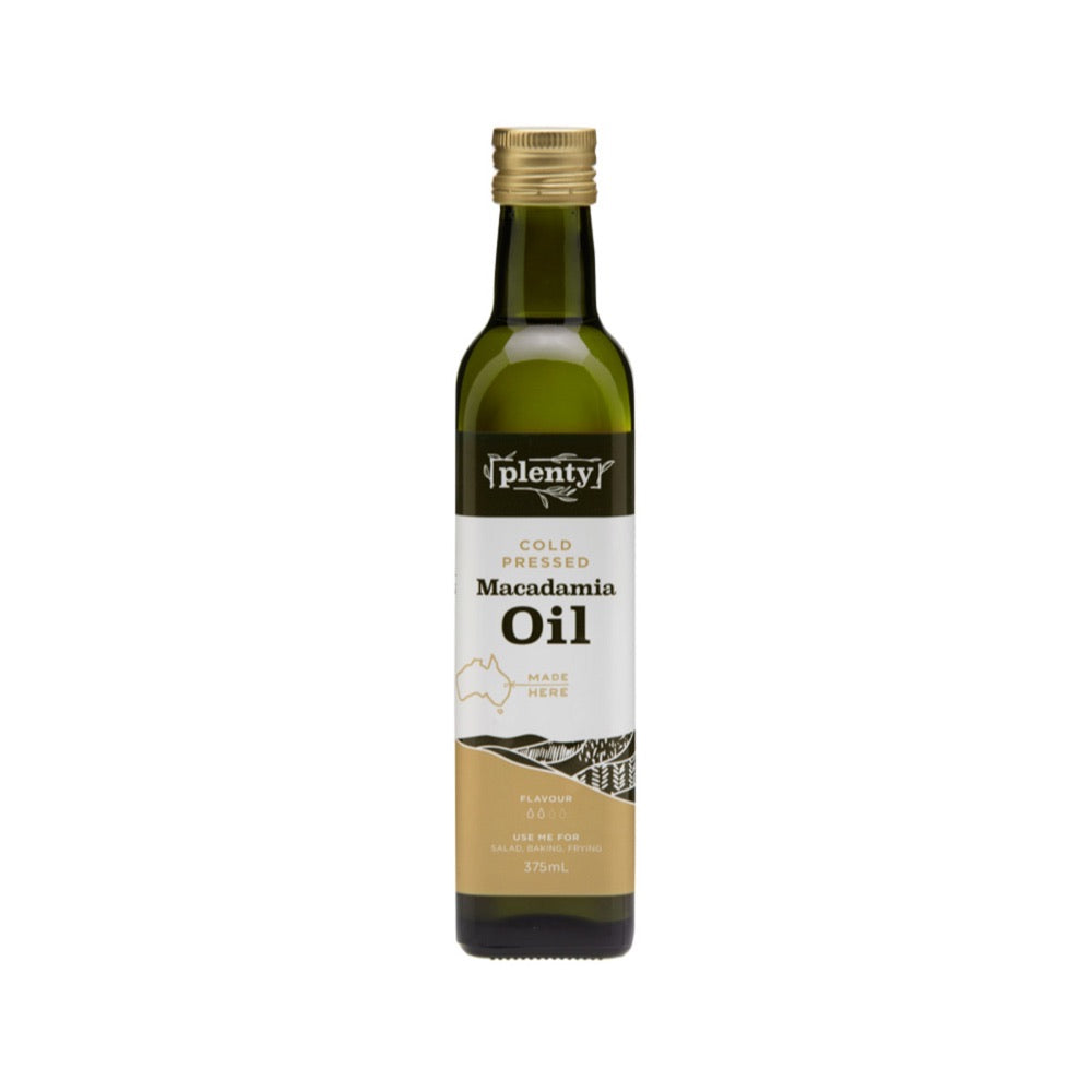 Plenty Plenty Cold Pressed Macadamia Oil 375ml