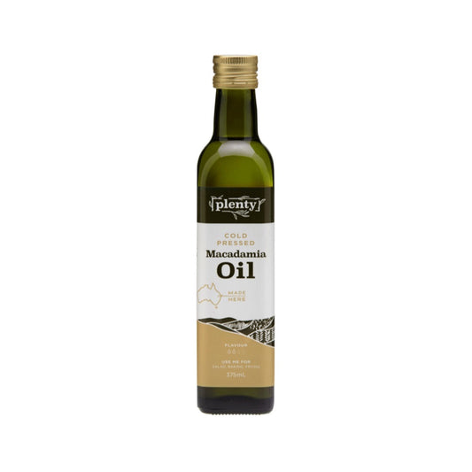 Plenty Plenty Cold Pressed Macadamia Oil 375ml