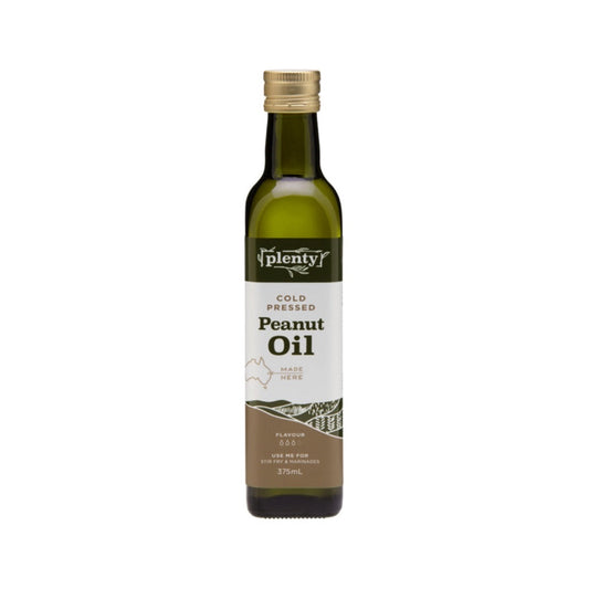 Plenty Plenty Cold Pressed Peanut Oil 375ml