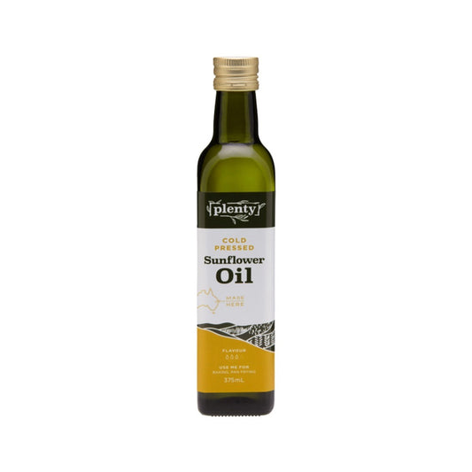 Plenty Plenty Cold Pressed Sunflower Oil 375ml