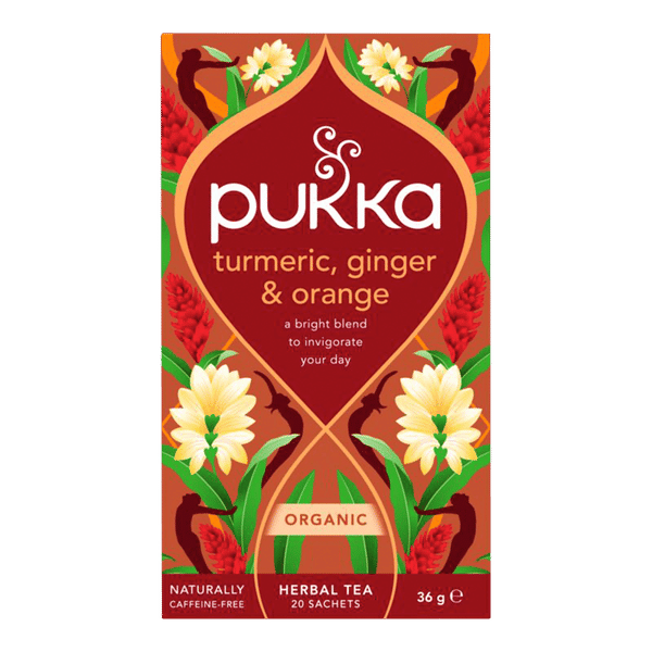 Pukka Herbs Turmeric, Ginger & Orange 20 tea bags