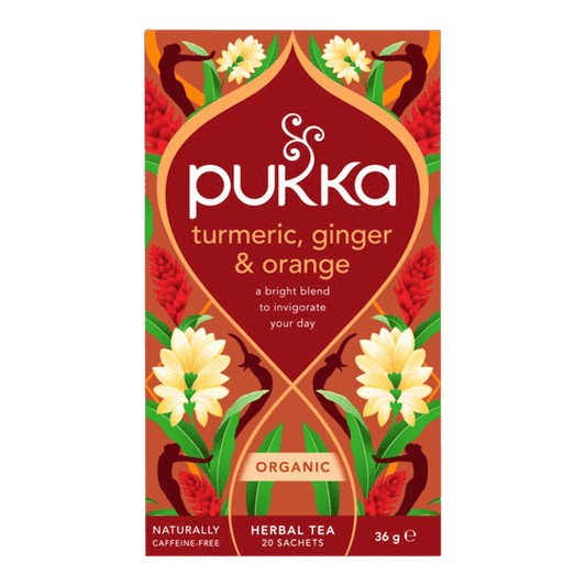 Pukka Herbs Turmeric, Ginger & Orange 20 tea bags