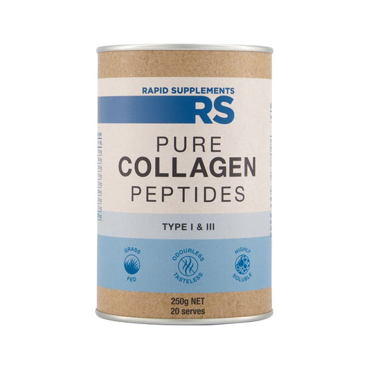 RAPID SUPPLEMENTS PURE COLLAGEN PEPTIDES 250G