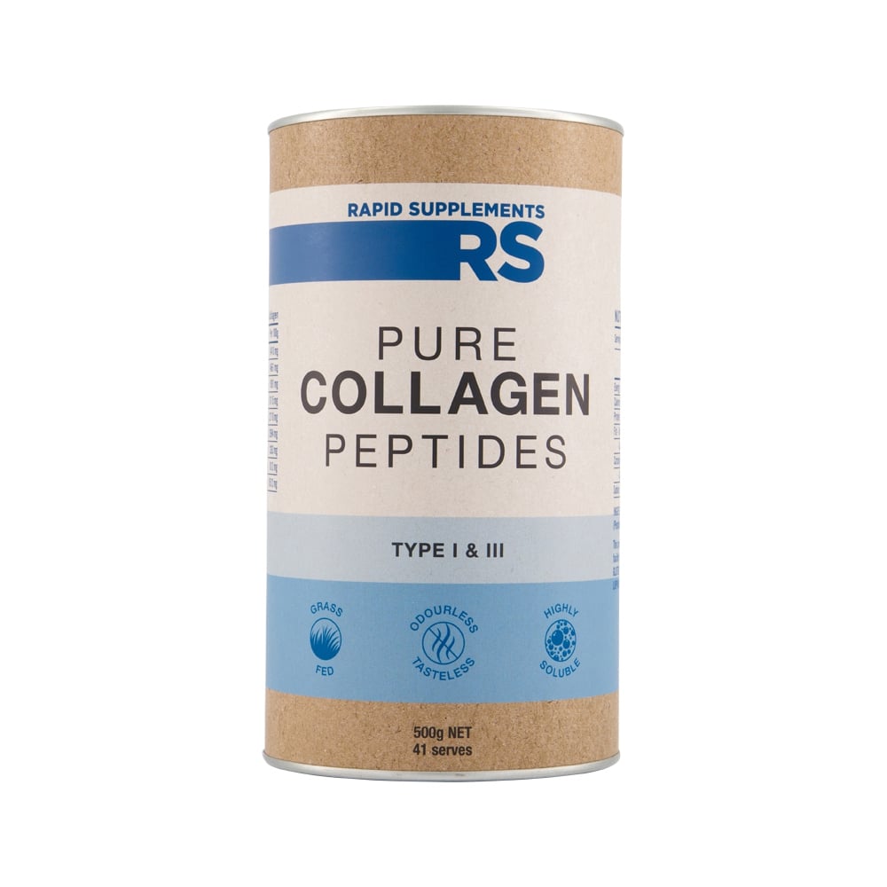 RAPID SUPPLEMENTS PURE COLLAGEN PEPTIDES 500G