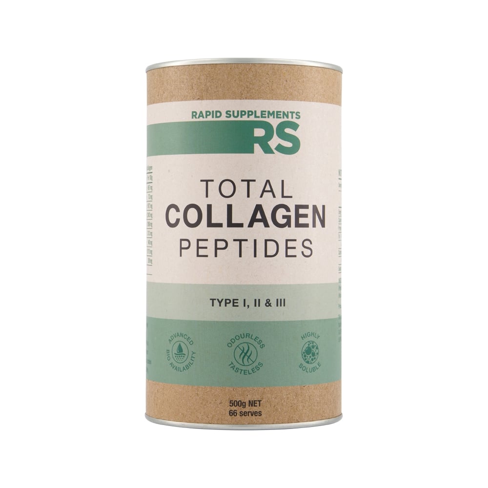 RAPID SUPPLEMENTS TOTAL COLLAGEN PEPTIDES 500G