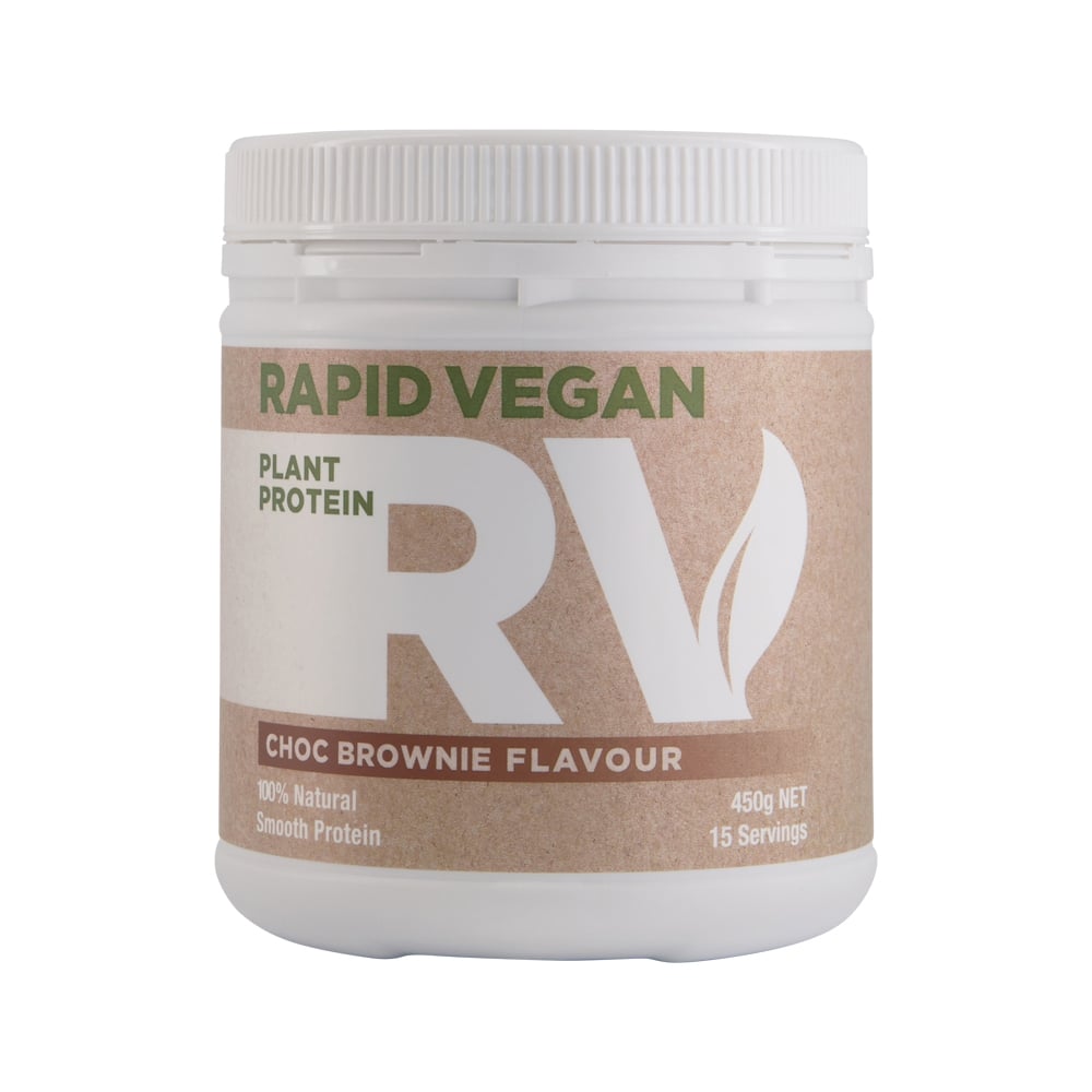 RAPID VEGAN PLANT PROTEIN CHOC BROWNIE 450G