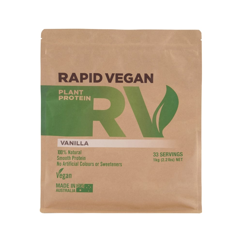 RAPID VEGAN PLANT PROTEIN VANILLA 1KG