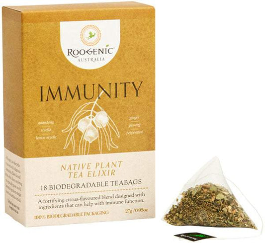 Roogenic ROOGENIC AUSTRALIAN IMMUNITY TEA X 18 TEA BAGS