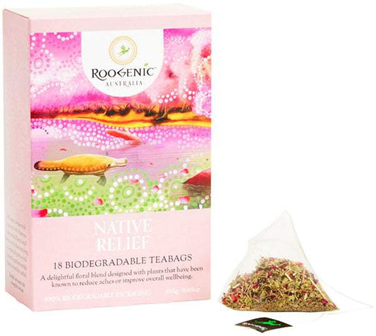 Roogenic ROOGENIC AUSTRALIAN KUNZEA RELIEF TEA X 18 TEA BAGS