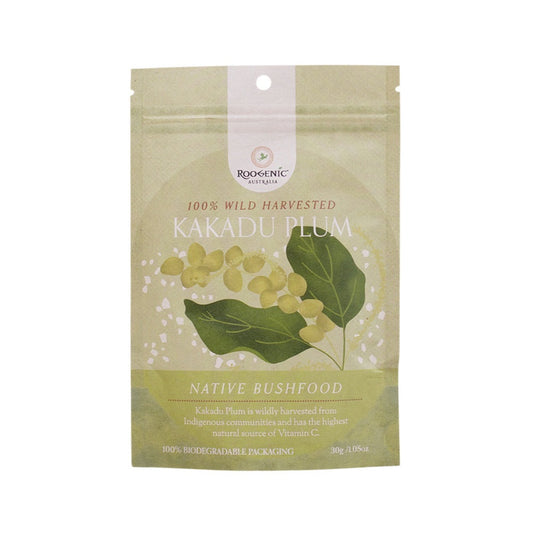 Roogenic ROOGENIC AUSTRALIAN WELLNESS 100% WILD HARVESTED KAKADU PLUM 30G