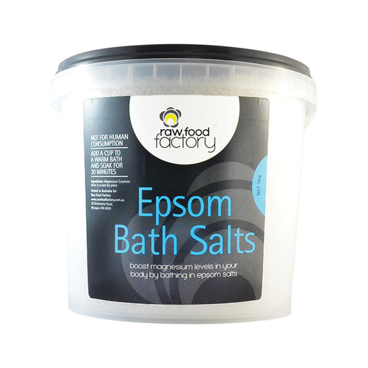 Raw food factory Raw Food Factory Epsom Bath Salts 5kg