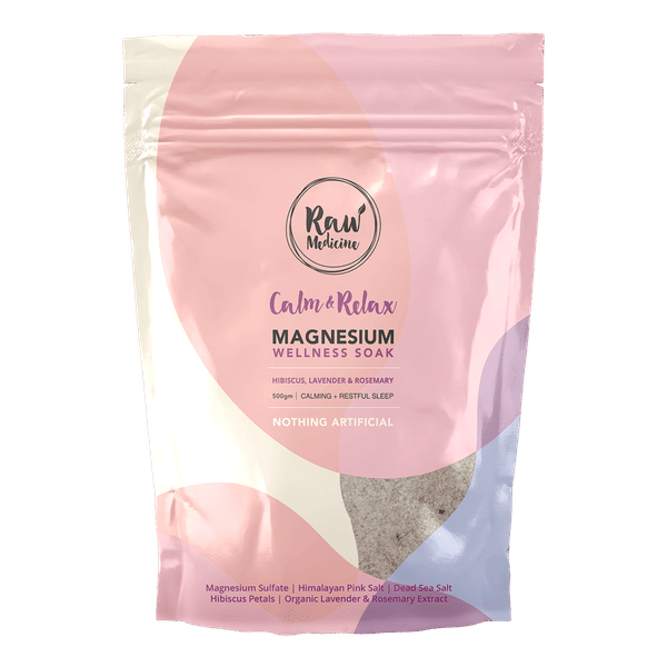 Raw Medicine Calm & Relax Magnesium Wellness Soak 500 g