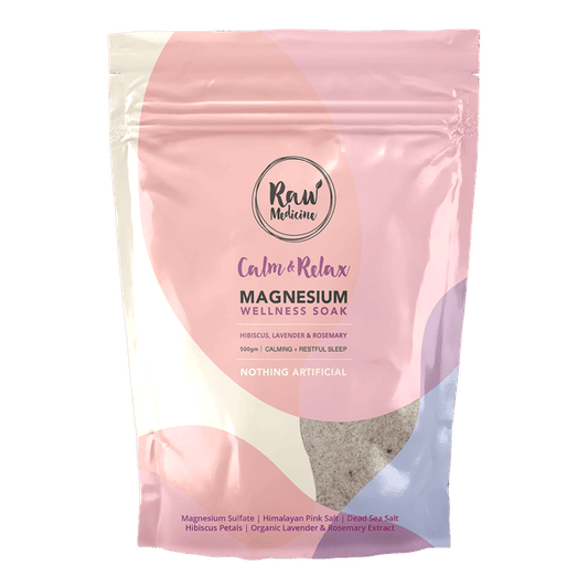 Raw Medicine Calm & Relax Magnesium Wellness Soak 500 g