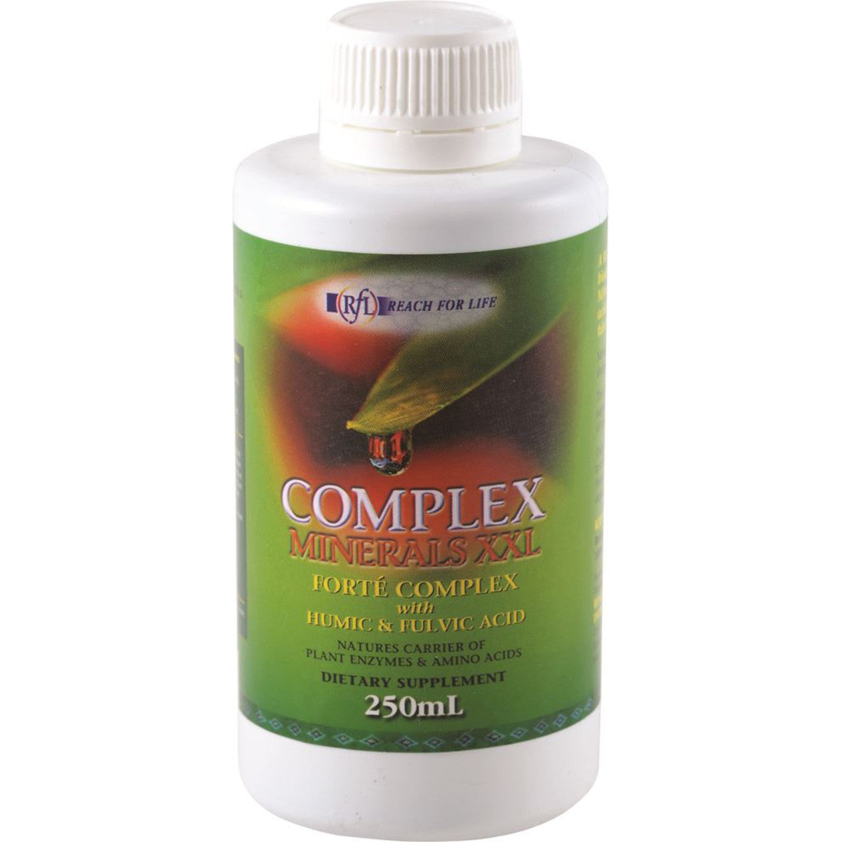Reach for Life Reach For Life Complex Minerals XXL with Humic & Fulvic Acid 250ml