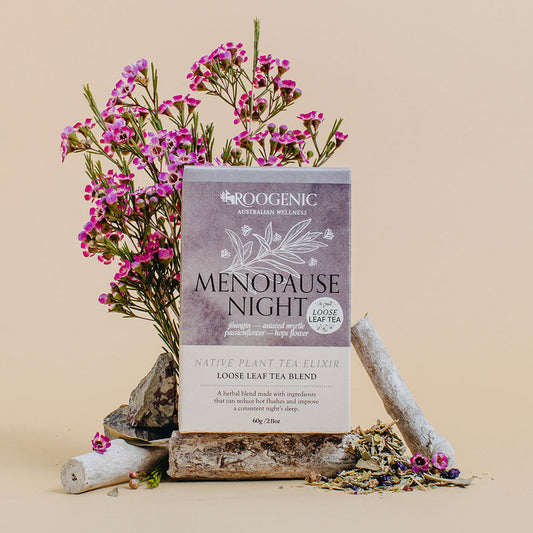 Roogenic ROOGENIC AUSTRALIAN MENOPAUSE NIGHT TEA X 18 TEA BAGS