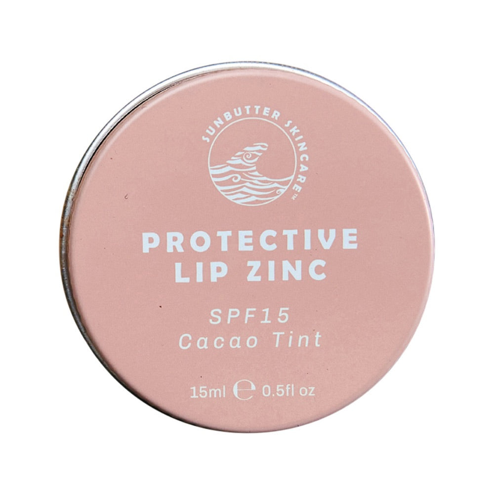 Sunbutter SunButter Skincare Protective Lip Zinc Cacao Tint SPF 15 15ml