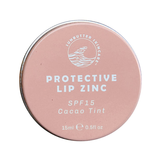 Sunbutter SunButter Skincare Protective Lip Zinc Cacao Tint SPF 15 15ml