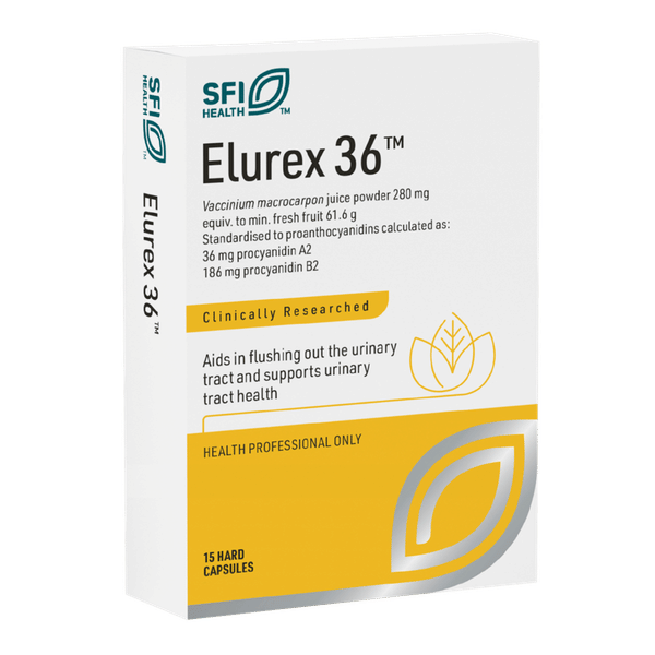 SFI Health Elurex 36 15 caps