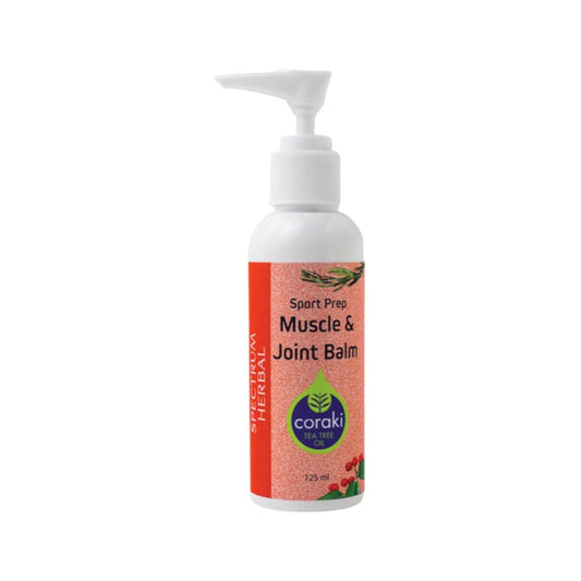 Spectrum Herbal Spectrum Herbal Sports Prep Muscle & Joint Balm with Coraki Tea Tree Oil 125ml