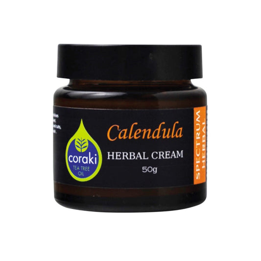Spectrum Herbal Spectrum Herbal Herbal Cream Calendula with Coraki Tea Tree Oil 50g