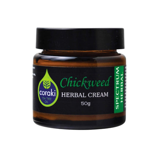 Spectrum Herbal Spectrum Herbal Herbal Cream Chickweed with Coraki Tea Tree Oil 50g
