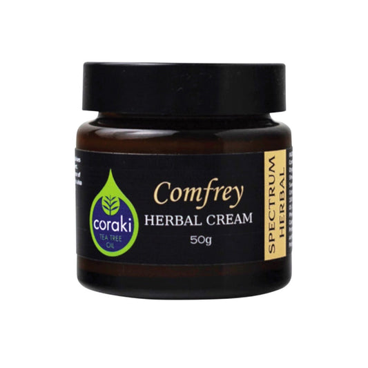 Spectrum Herbal Spectrum Herbal Herbal Cream Comfrey with Coraki Tea Tree Oil 50g