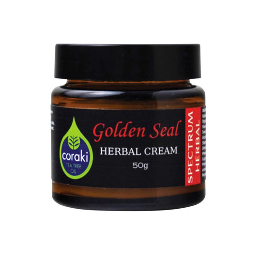 Spectrum Herbal Spectrum Herbal Herbal Cream Golden Seal with Coraki Tea Tree Oil 50g