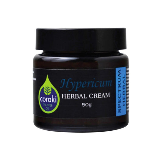 Spectrum Herbal Spectrum Herbal Herbal Cream Hypericum with Coraki Tea Tree Oil 50g